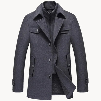 GRANT- Cappotto in Mistura di Lana Senza Tempo