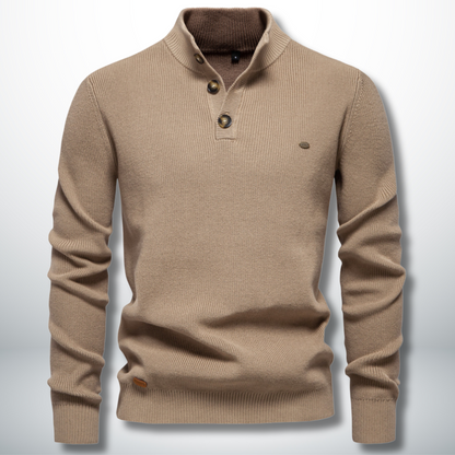 Flaviano™ | Maglione con bottoni comodo ed elegante