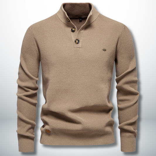 Flaviano™ | Maglione con bottoni comodo ed elegante