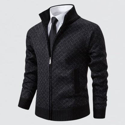 RAFA™ | Maglione elegante con cerniera per l'Uomo Elegante