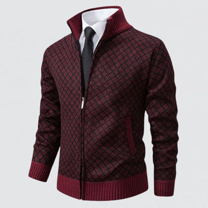 RAFA™ | Maglione elegante con cerniera per l'Uomo Elegante