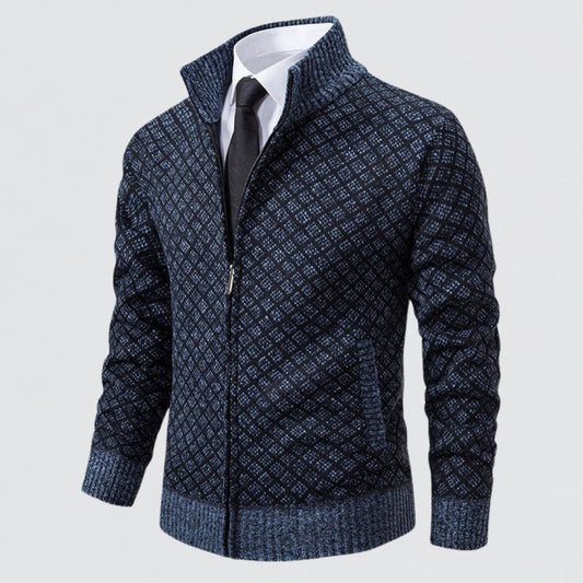 RAFA™ | Maglione elegante con cerniera per l'Uomo Elegante