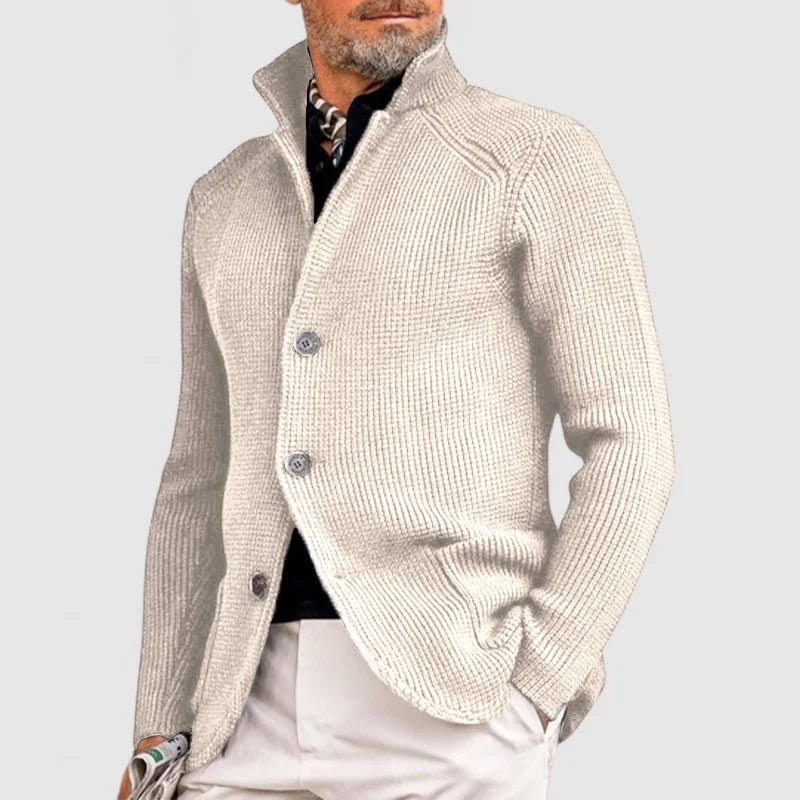 MARZIO™ | Cardigan di Classe con Bottoni per l’Uomo Elegante