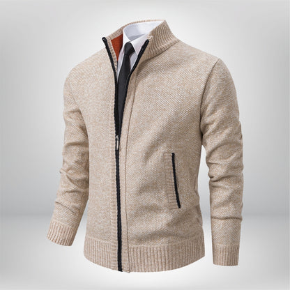 DAVE™ | Cardigan raffinato da uomo con cerniera