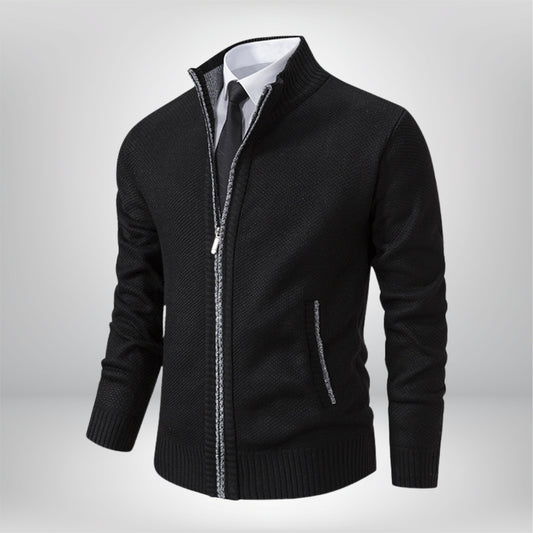 DAVE™ | Cardigan raffinato da uomo con cerniera