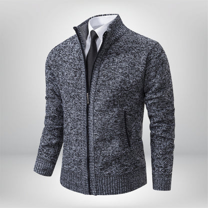 DAVE™ | Cardigan raffinato da uomo con cerniera