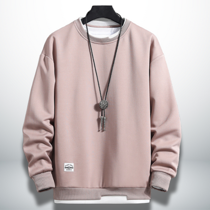 Fabian™ | Felpa minimal in tinta unita