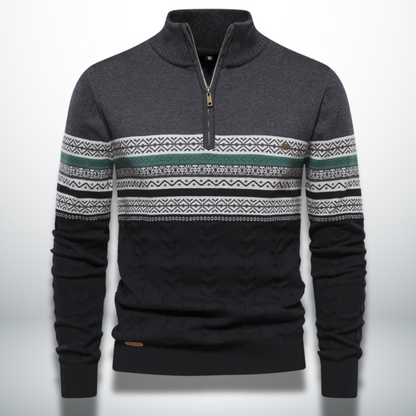 Flavio™ | Maglione da uomo raffinato in cotone