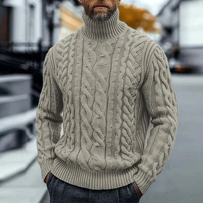 DOMINIK™ I Maglione elegante a collo alto
