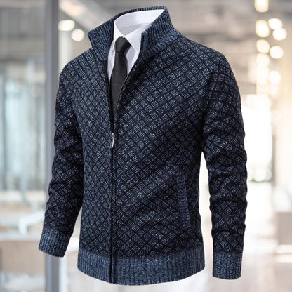 EMILIO™ | Cardigan raffinato da uomo con cerniera