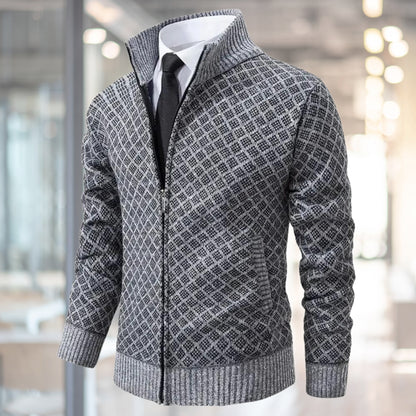 EMILIO™ | Cardigan raffinato da uomo con cerniera