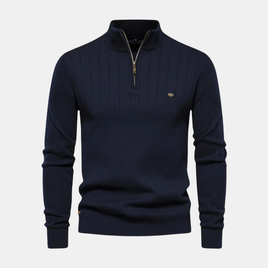 Lorenzo Pullover con Zip