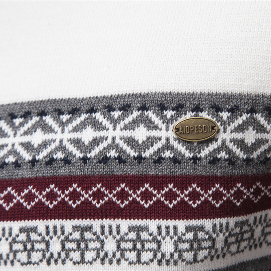 Flavio™ | Maglione da uomo raffinato in cotone