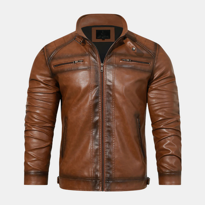 Roadster™ | Giacca in pelle impermeabile