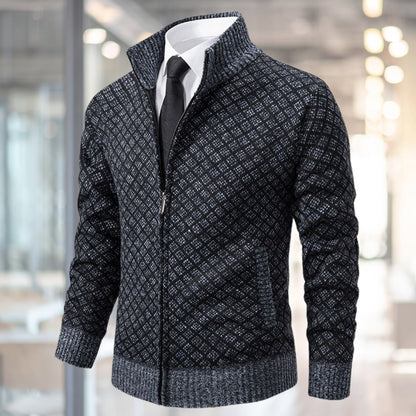 EMILIO™ | Cardigan raffinato da uomo con cerniera