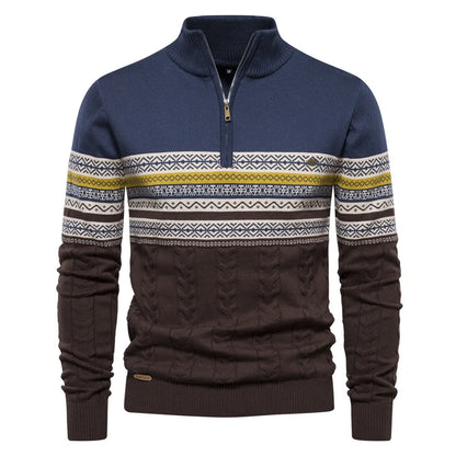 JASPER™ | Maglione elegante con Mezza Zip