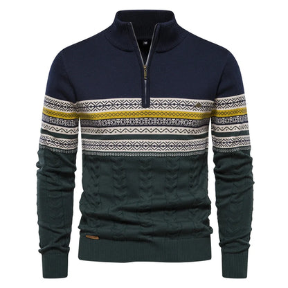 JASPER™ | Maglione elegante con Mezza Zip