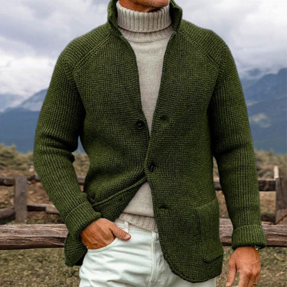 ETTORE™ | Cardigan Elegante da uomo in Maglia Spessa