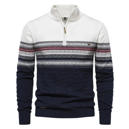 JASPER™ | Maglione elegante con Mezza Zip