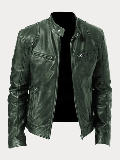 Lorenzo™ | Giacca in Pelle Casual