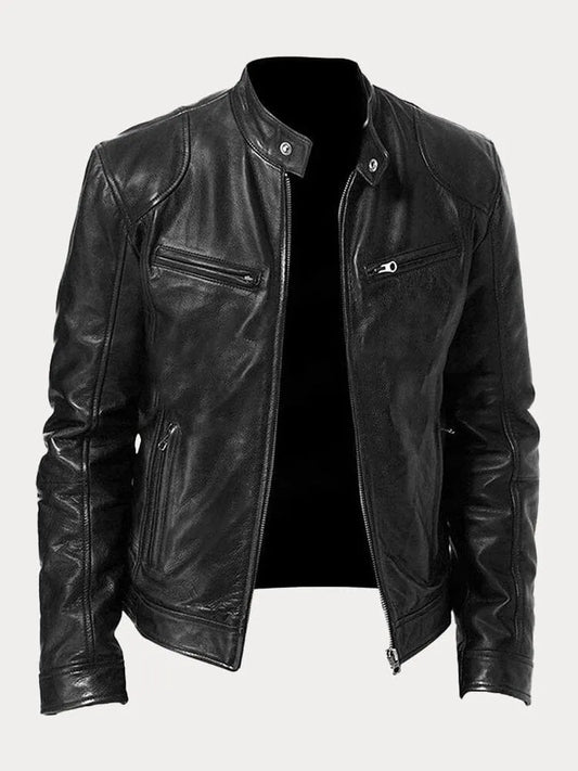 Lorenzo™ | Giacca in Pelle Casual