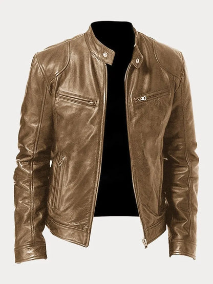 Lorenzo™ | Giacca in Pelle Casual