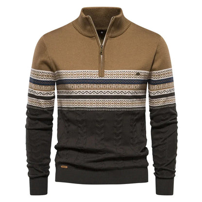JASPER™ | Maglione elegante con Mezza Zip