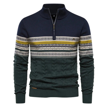 JASPER™ | Maglione elegante con Mezza Zip