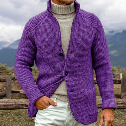 ETTORE™ | Cardigan Elegante da uomo in Maglia Spessa