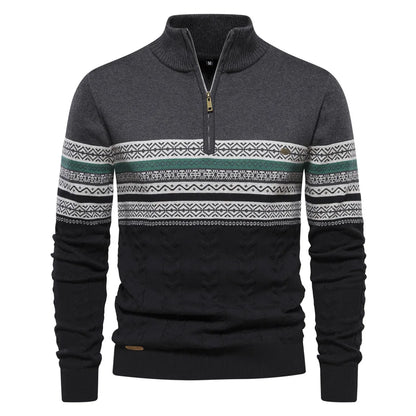 JASPER™ | Maglione elegante con Mezza Zip