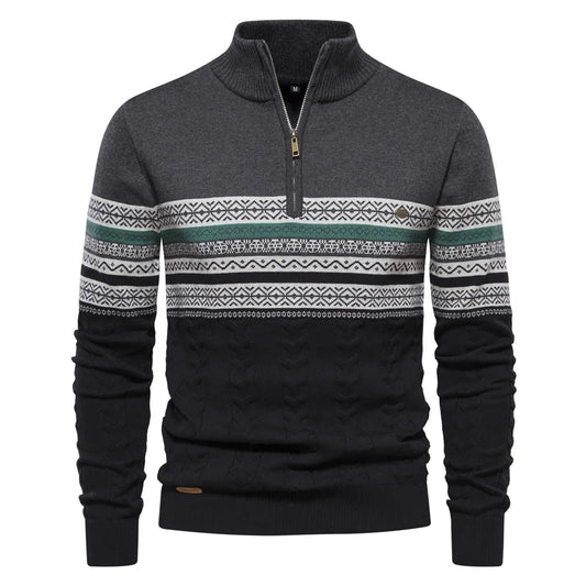 JASPER™ | Maglione elegante con Mezza Zip