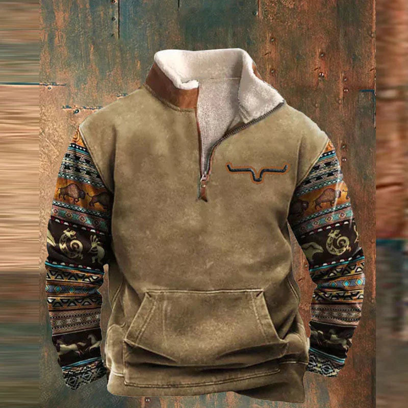 IVANO™ | Maglione da uomo autunnale con zip a un quarto