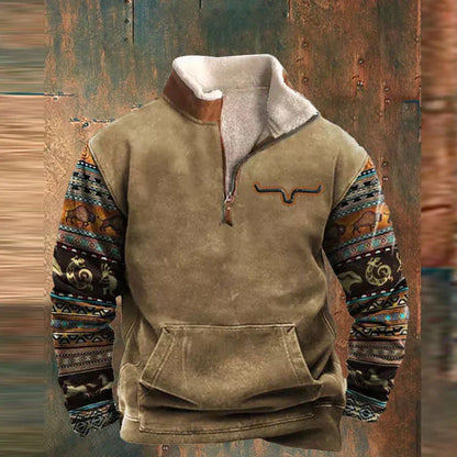 IVANO™ | Maglione da uomo autunnale con zip a un quarto
