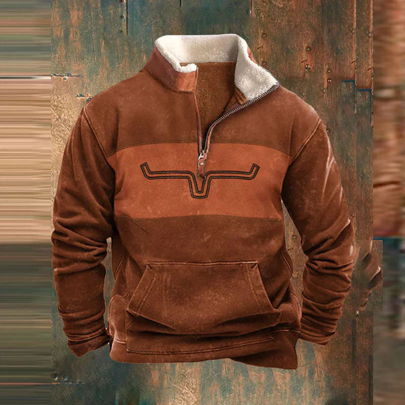 IVANO™ | Maglione da uomo autunnale con zip a un quarto