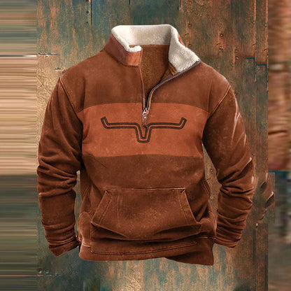 IVANO™ | Maglione da uomo autunnale con zip a un quarto