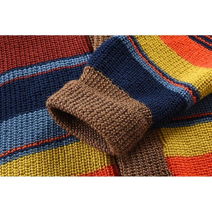 MASON™ | Cardigan artigianale da Uomo colorato per l'Inverno