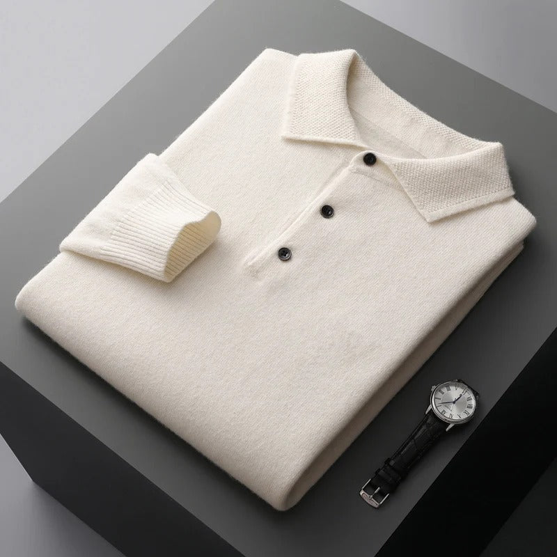 RAFAEL™ | Polo elegante in cachemire