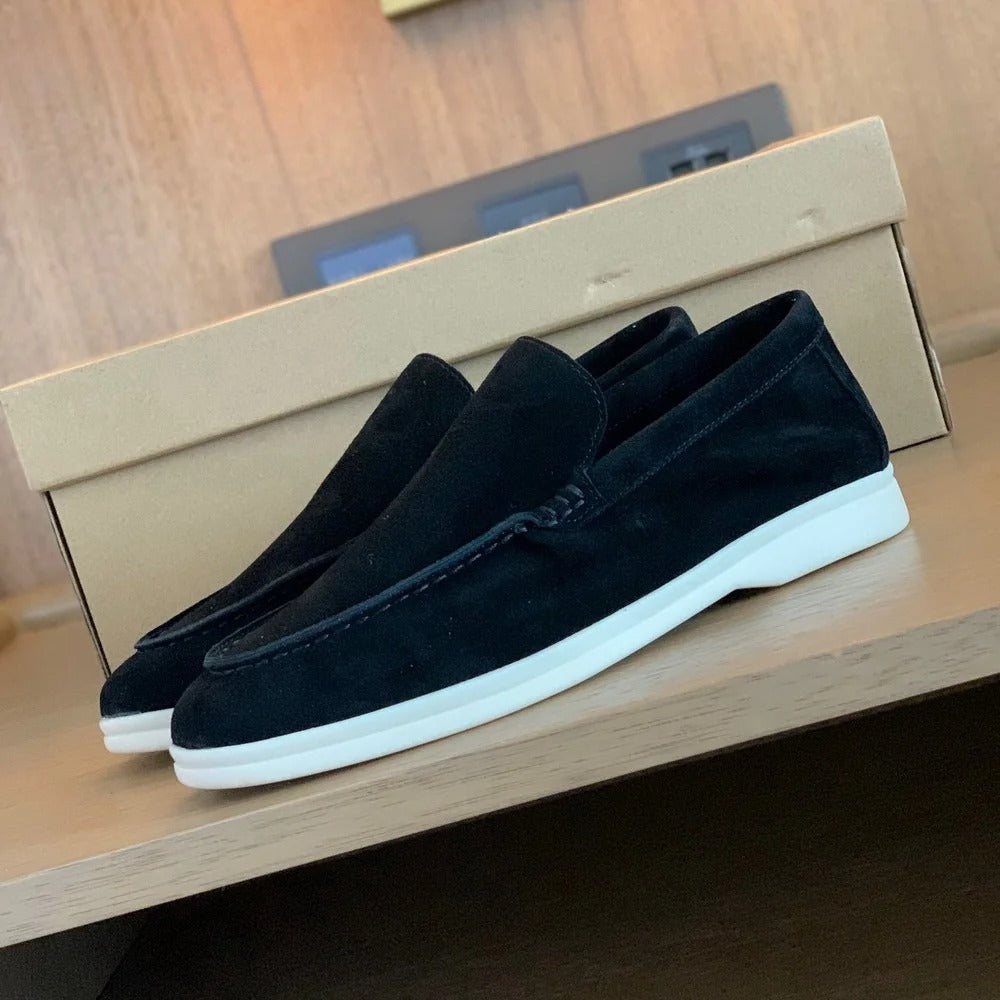 LOUIS™ | Mocassini Eleganti da Uomo in Pelle Scamosciata